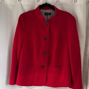 Talbots Bold Red Women's Blazer